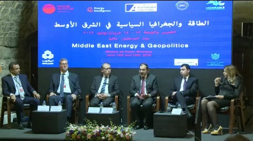 وزير البترول يشارك في فعاليات المؤتمر السنوي للطاقة في بيت المستقبل بلبنان